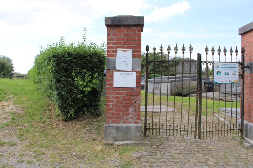 Memorial Plaque Cemetery Gerpinnes Hymie #1