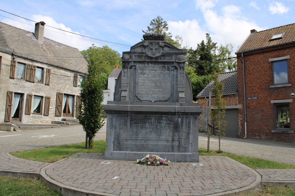 War Memorial Villers-Poterie W.W.I