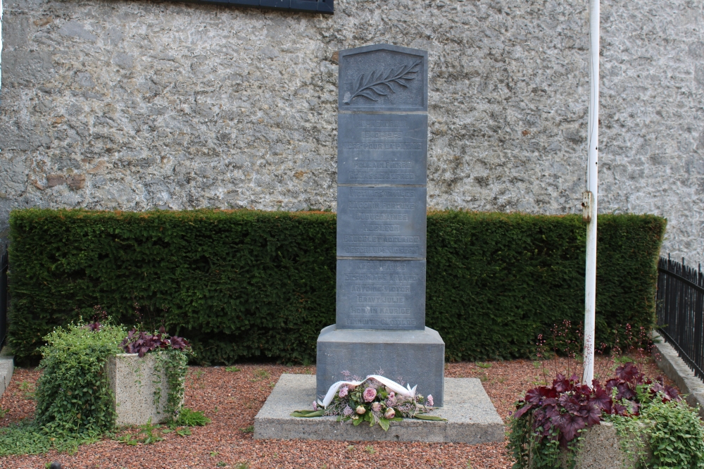 War Memorial Villers-Poterie W.W. II #2