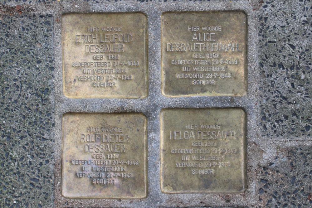 Stolpersteine Van 't Hofstraat 33A #1