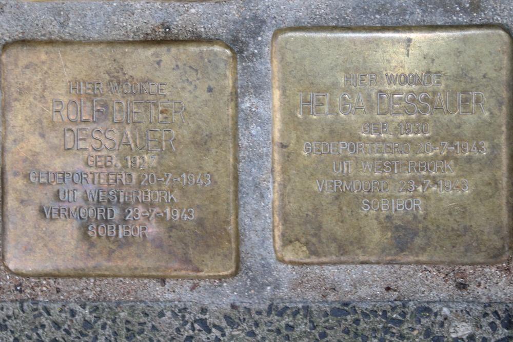 Stolpersteine Van 't Hofstraat 33A #3