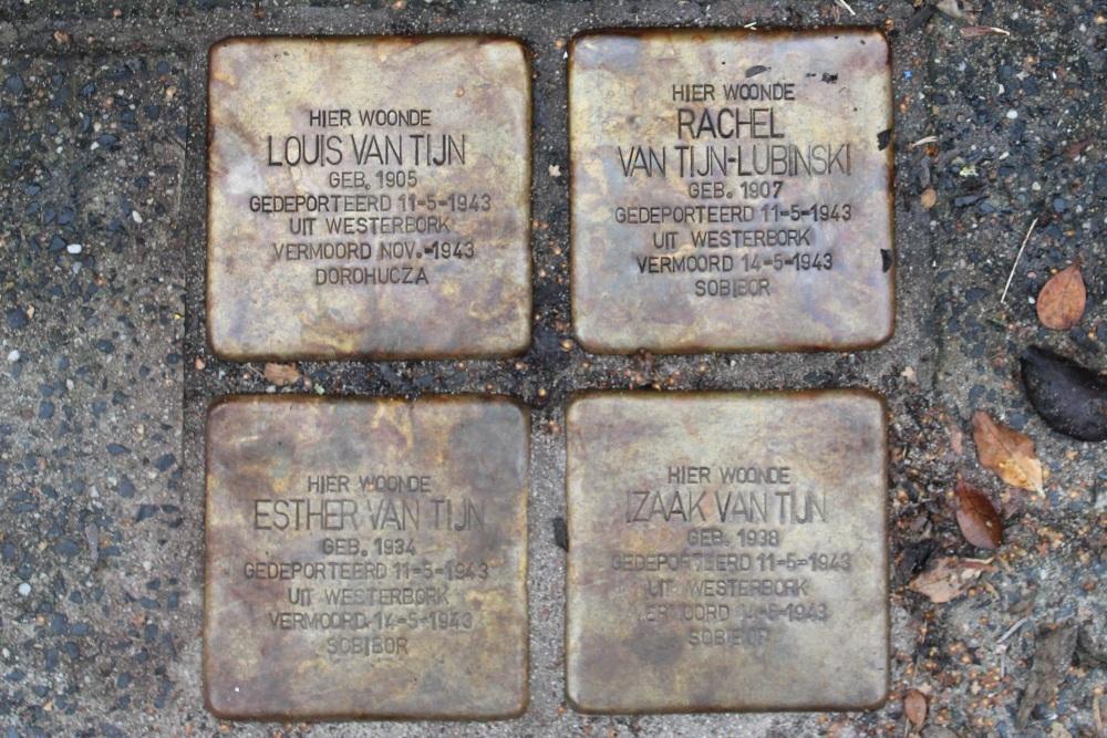 Stolpersteine Tiboel Siegenbeekstraat 7 #1