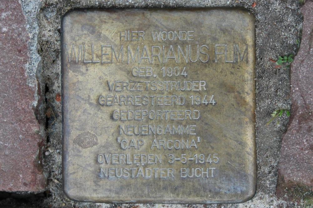 Stolperstein Rapenburg 38 #1