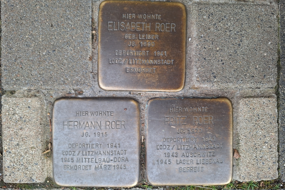 Stolpersteine Hahnenstrae 49 #1