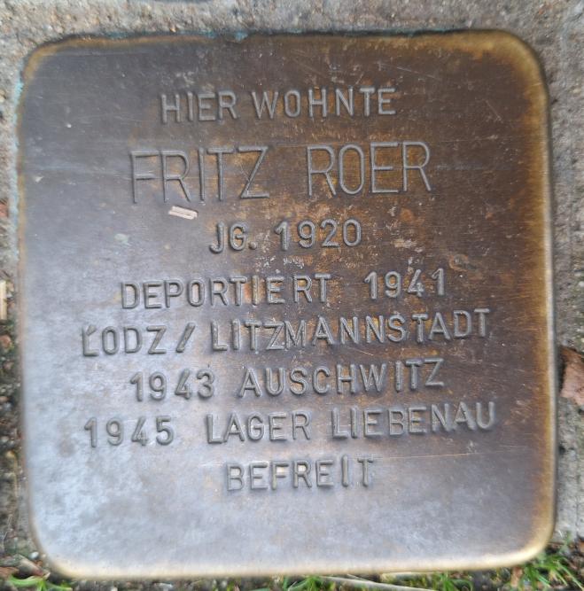 Stolpersteine Hahnenstrae 49 #4