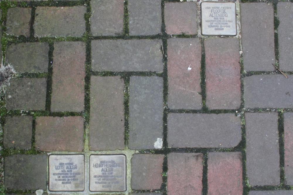 Stolpersteine Roodenburgerstraat 1A #4