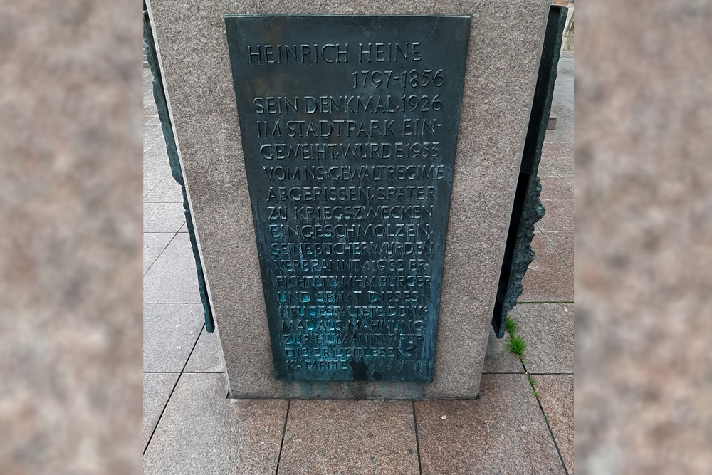 Monument Heinrich Heine #4