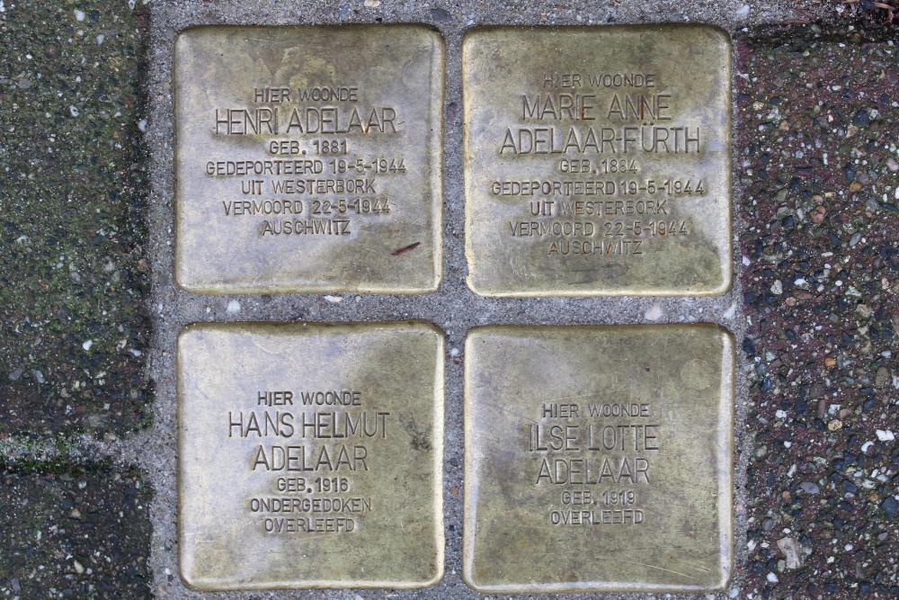 Stolpersteine Burgemeester van Hasseltlaan 7 #1