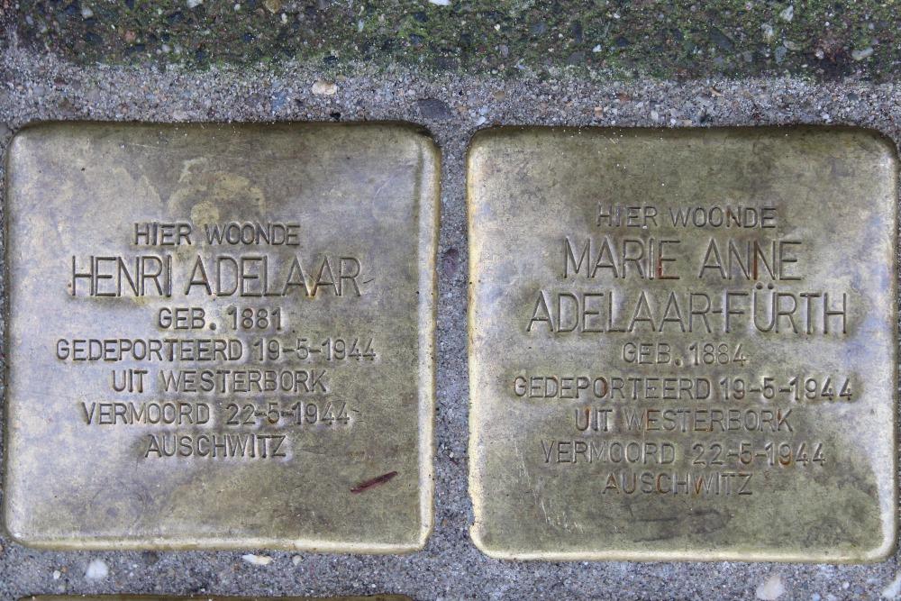 Stolpersteine Burgemeester van Hasseltlaan 7 #2