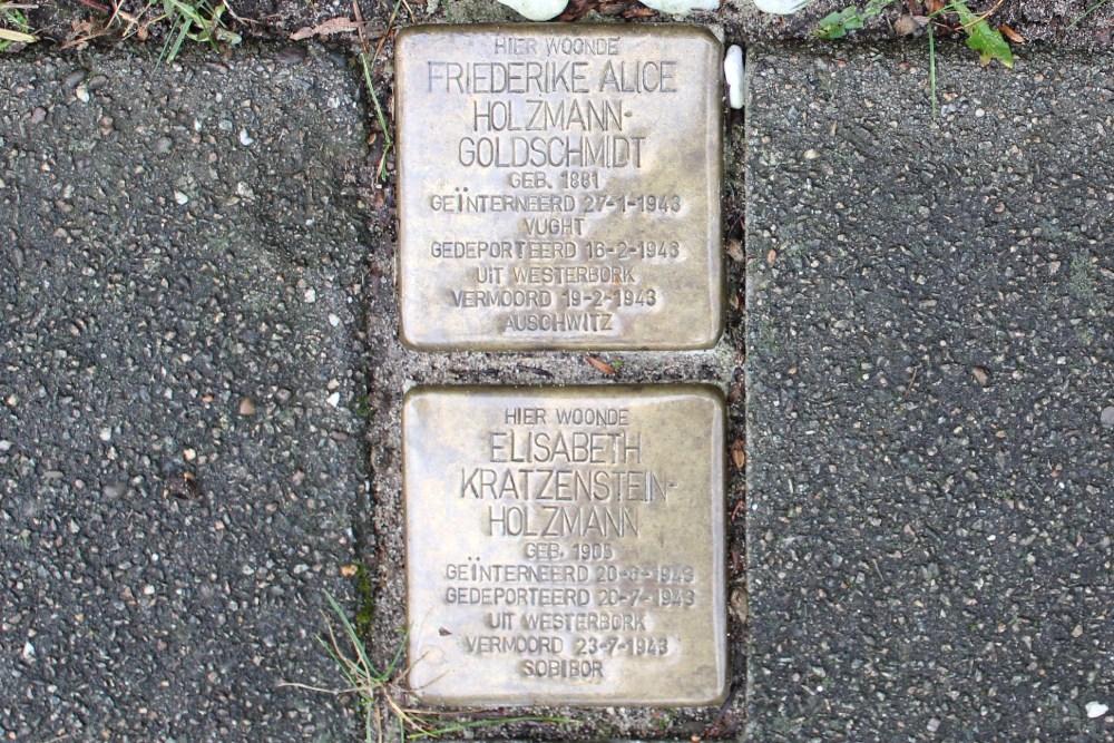 Stolpersteine Mecklenburglaan 90 #1