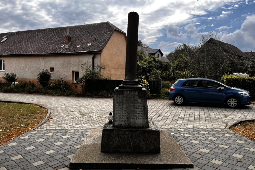 Oorlogsmonument Lemešany