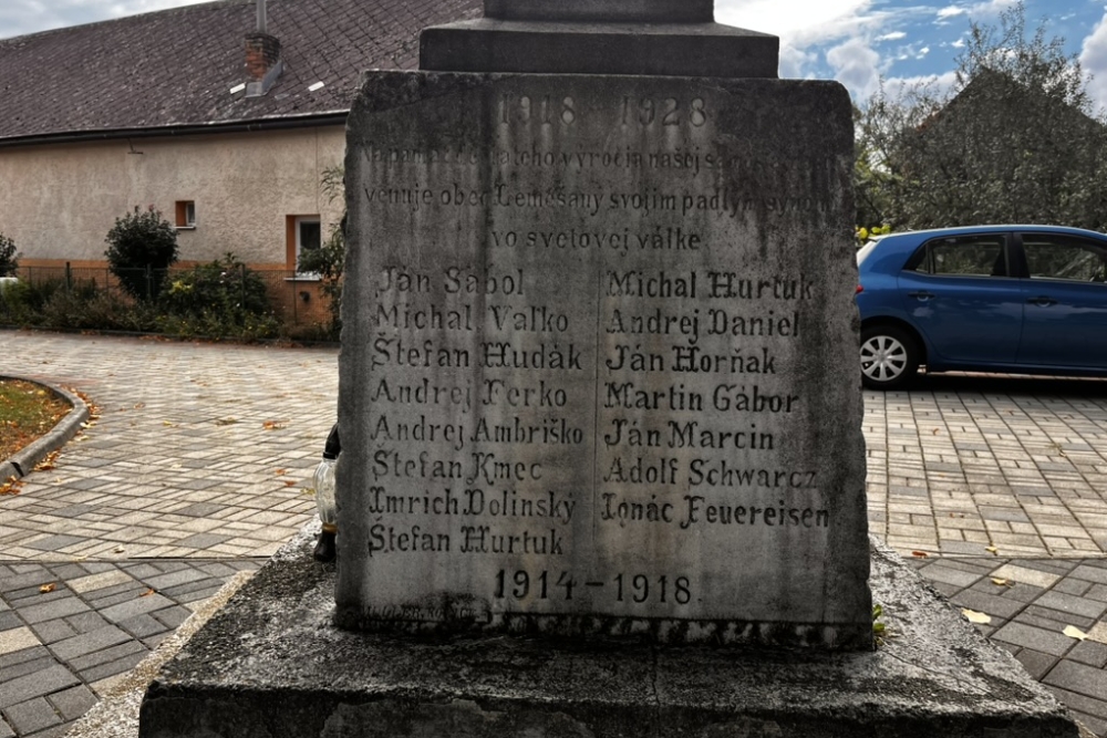 War Memorial Lemešany #2