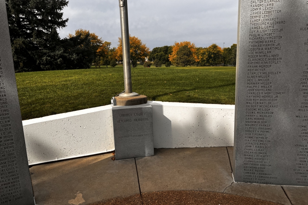 War Memorial Larimer County #3