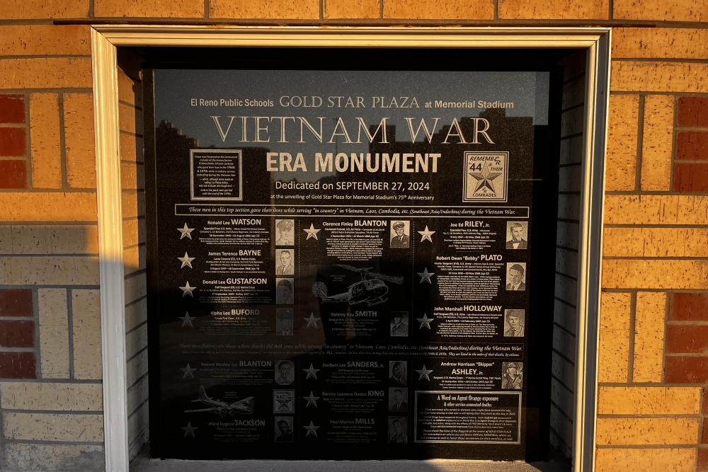 El Reno Public School Stadium Memorial #4