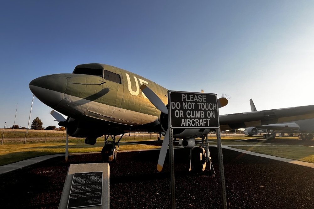 Tinker AFB Douglas Aircraft Info Panel #1