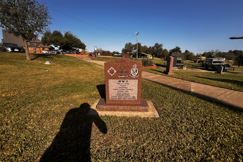 Company E 179th Infantry Regiment Memorial #2