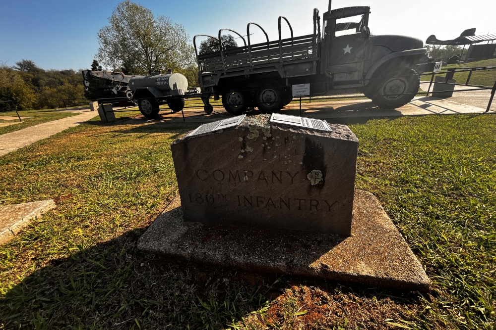 Company F 180th Infantry Regiment Memorial #1