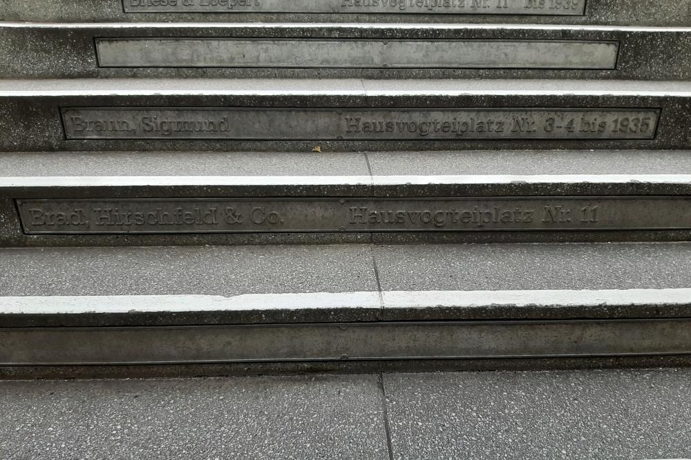 Jewish Memorial Hausvogteiplatz #4