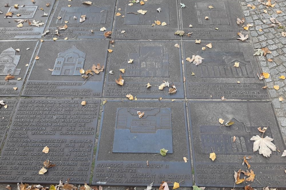 Holocaust Memorial Levetzowstrasse #5