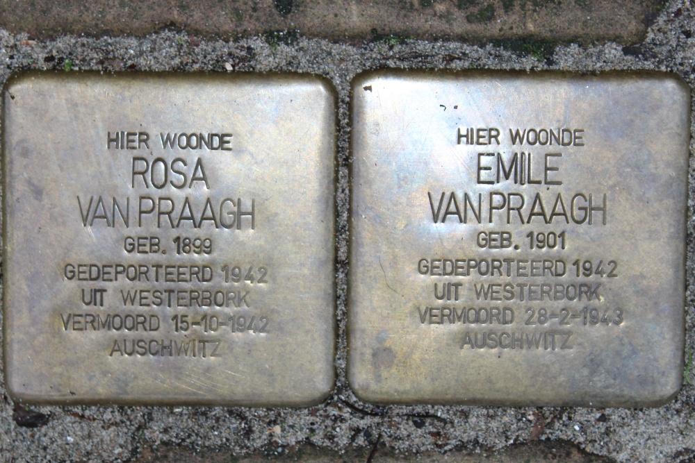 Stolpersteine Van der Horststraat 20b #3