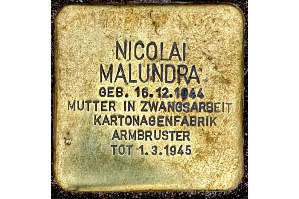 Stolpersteine Weidenbaumsweg #2