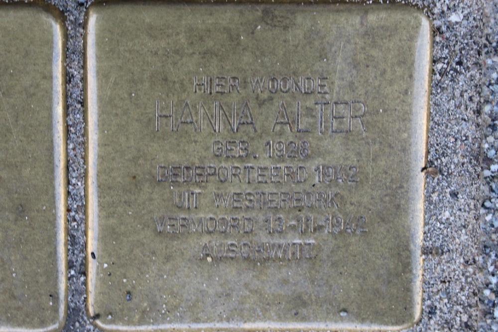 Stolpersteine Walenburgerweg 94 #5