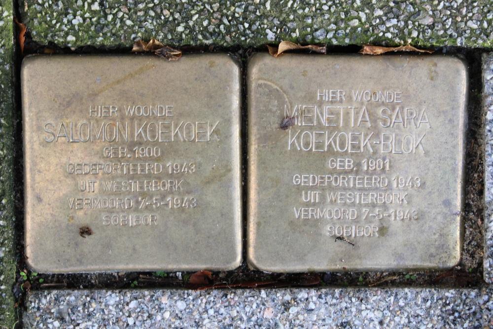 Stolpersteine Banierstraat 39c