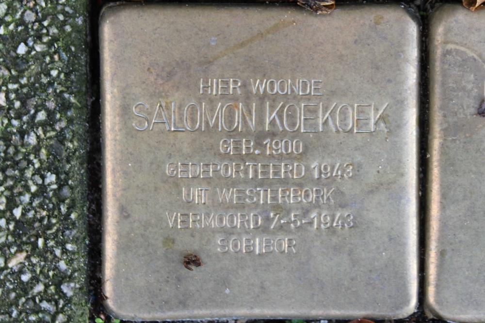 Stolpersteine Banierstraat 39c #2