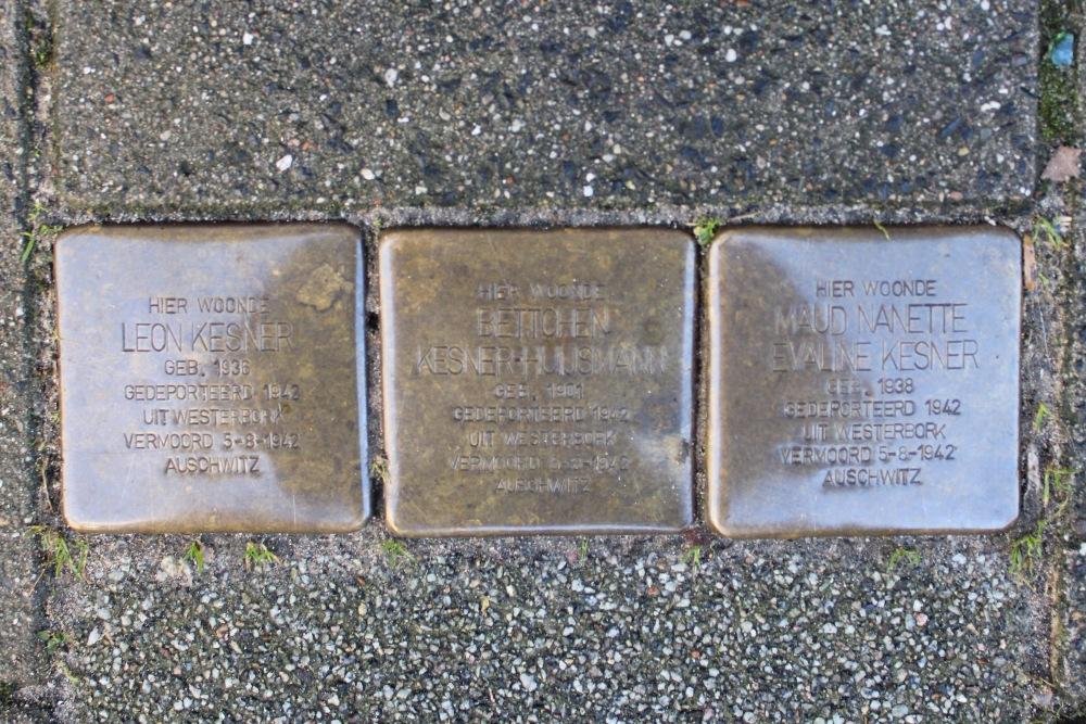 Stolpersteine Pleretstraat 300-310 #1