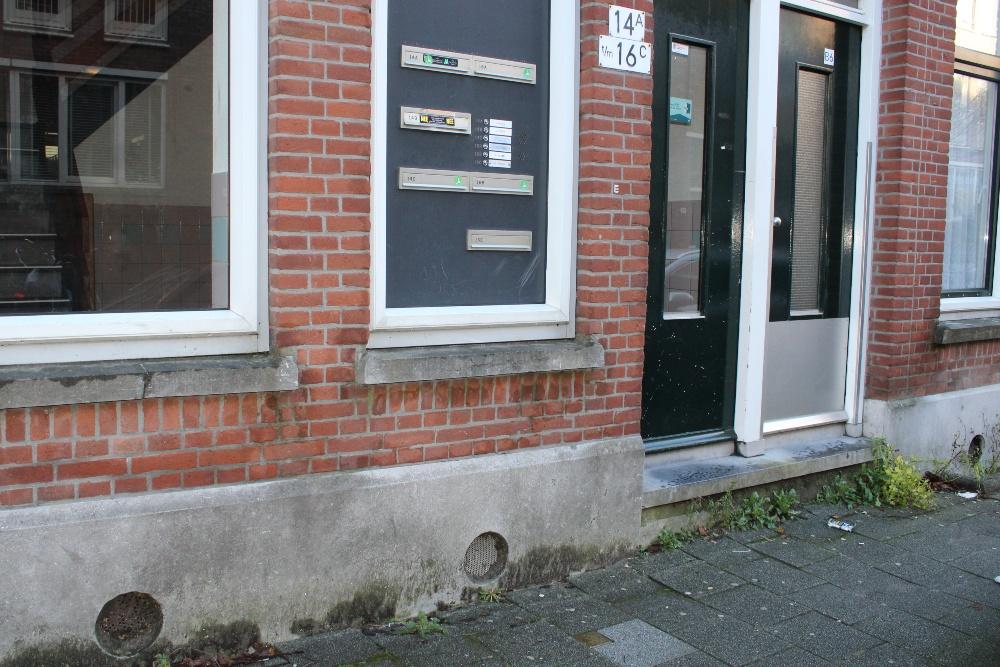 Stolperstein Zestienhovenstraat 14b  #2