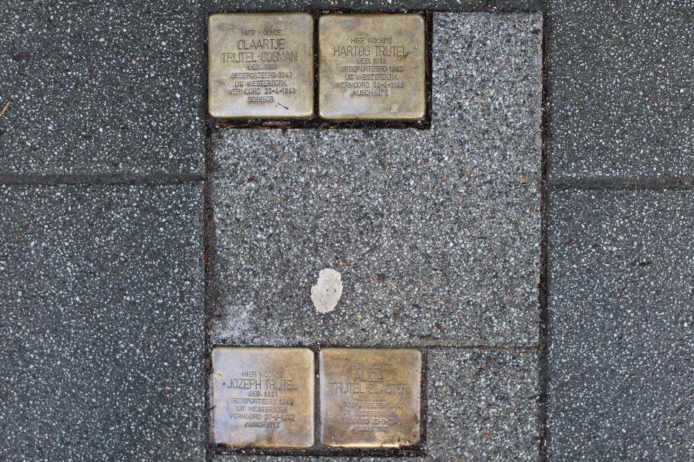 Stolpersteine Schoonoordstraat 8b  #1