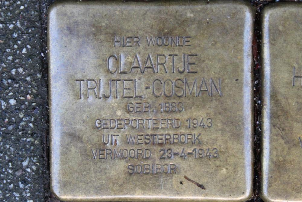 Stolpersteine Schoonoordstraat 8b  #2