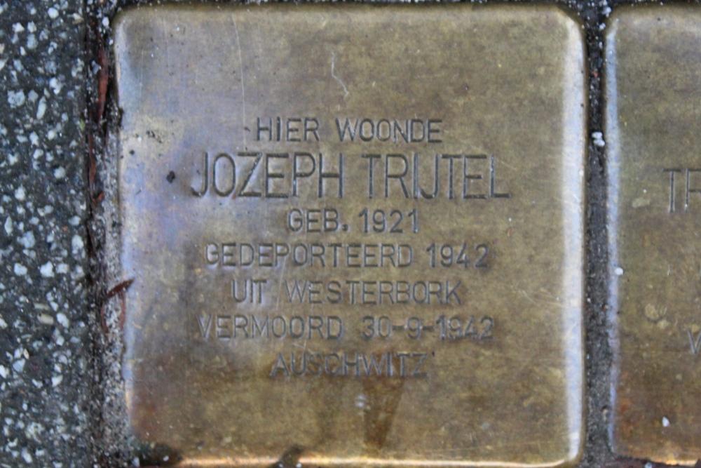 Stolpersteine Schoonoordstraat 8b  #4