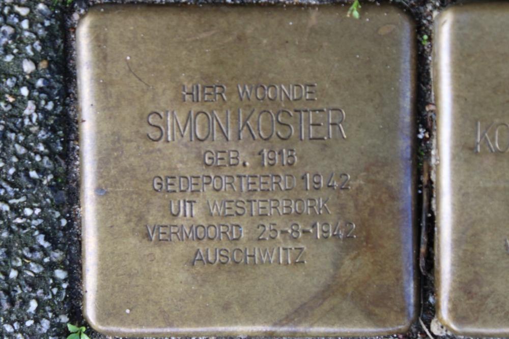 Stolpersteine Benthuizerstraat 129  #2