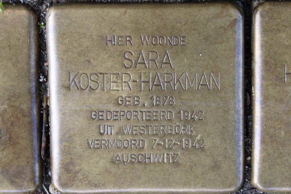 Stolpersteine Benthuizerstraat 129  #3