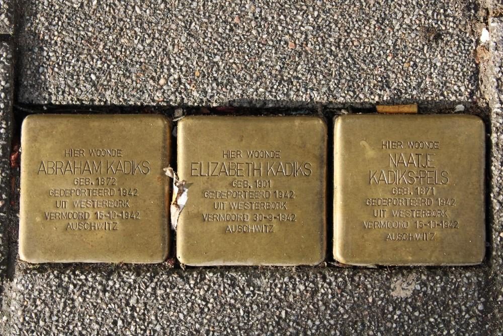 Stolpersteine Benthuizerstraat 85a  #1