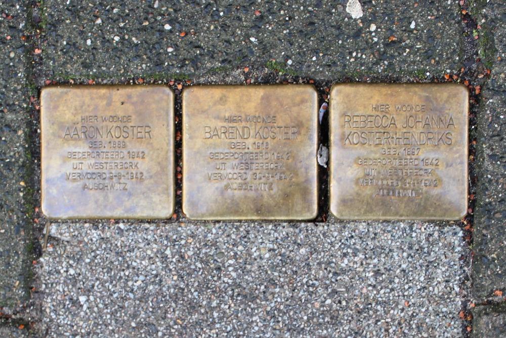 Stolpersteine Ruivenstraat 31  #1