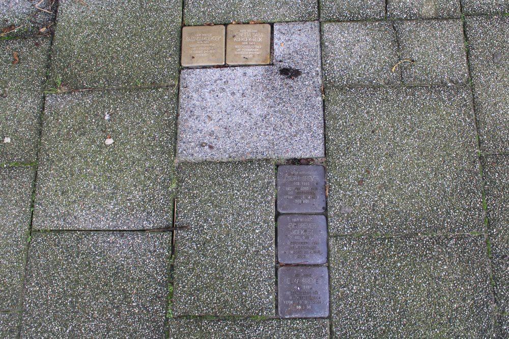 Stolpersteine Banierstraat 39c #5