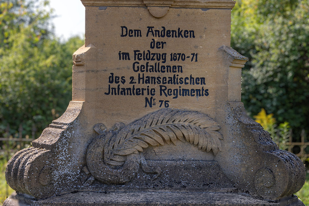 Duits monument van het 2e Hanseatische infanterie-regiment nr.76 #2