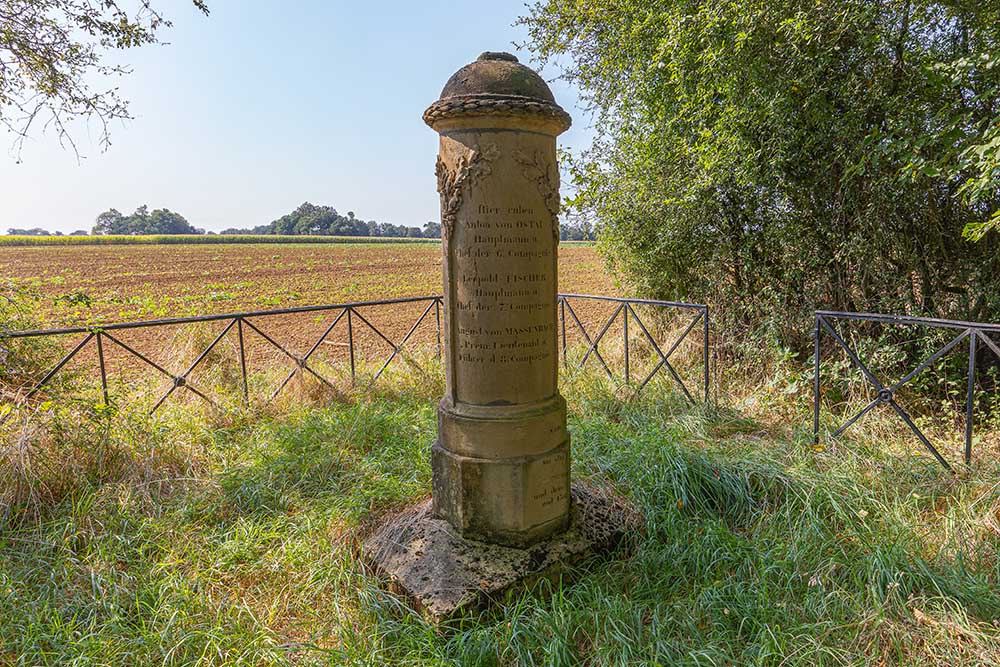 Duits monument van het Hannover fusilier-regiment nr.73 #3