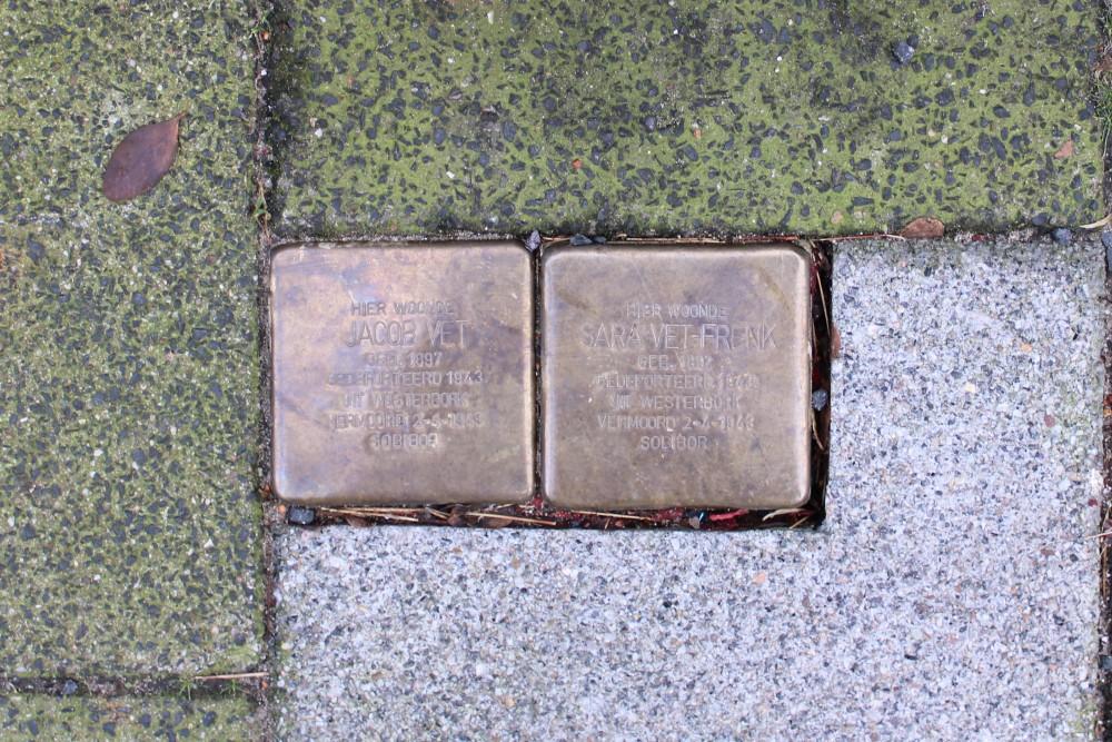 Stolpersteine Rauwenhoffstraat 12a  #1