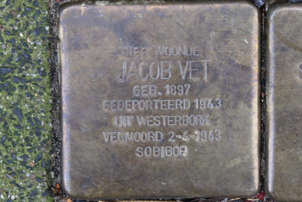 Stolpersteine Rauwenhoffstraat 12a  #2