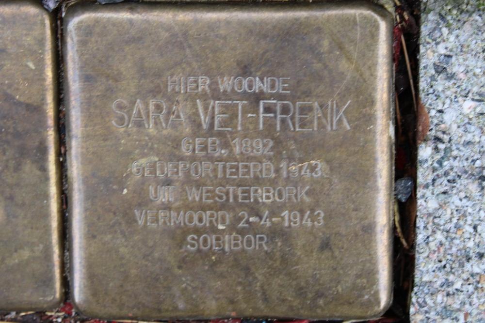 Stolpersteine Rauwenhoffstraat 12a  #3