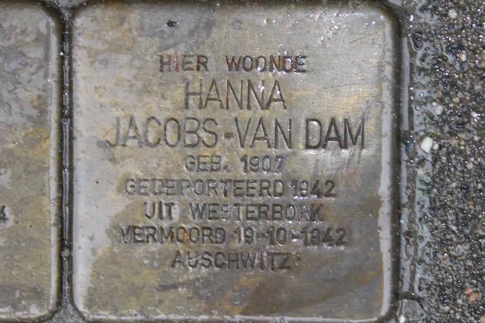 Stolpersteine Texelsestraat 38b #4