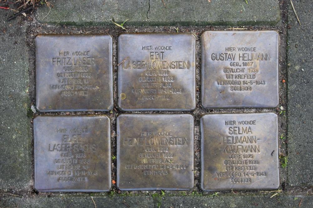 Stolpersteine Overboslaan 40 #1