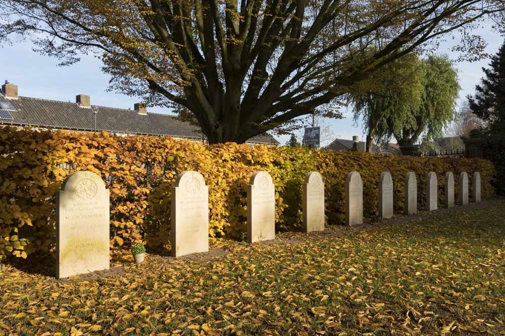 Nederlandse Oorlogsgraven RK begraafplaats Elst