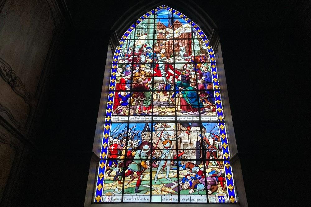 World War I Memorial Window Fougères #1