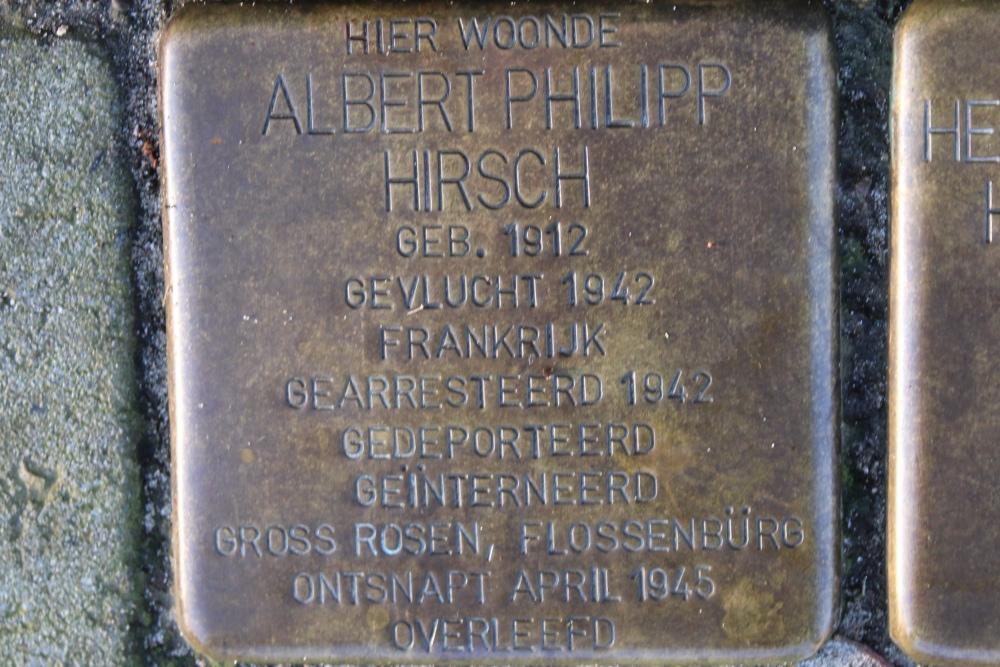 Stolpersteine Wijkselaan 1 #2