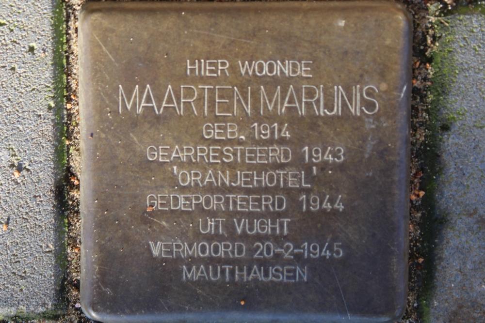 Stolperstein Vreeswijkstraat 165 #2