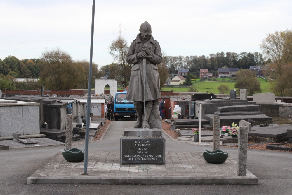 Oorlogsmonument Bois d’Haine #1